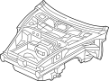 Image of Vehicle Body Shell (Front) image for your 2010 Porsche 911 Targa 4S Targa