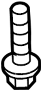 Image of Differential Mount Bolt (Rear) image for your Porsche
