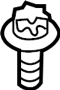View Bolt. Screw. (Front, Rear) Full-Sized Product Image