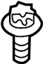 View Bolt. Screw. (Front, Rear) Full-Sized Product Image