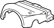 View Steering Column Cover (Upper) Full-Sized Product Image