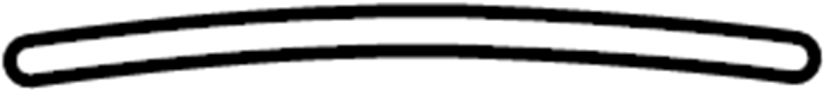 View Windshield Washer Hose (Front) Full-Sized Product Image 1 of 6