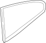 View Quarter Glass Seal (Rear) Full-Sized Product Image 1 of 4