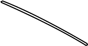 View Panel gasket. Rubber Sealing. (Rear, Upper) Full-Sized Product Image 1 of 3