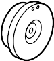 Image of Engine Crankshaft Pulley image for your 2009 Porsche 911 Carrera 4 Coupe