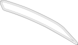 View Seal. Glass. (Rear, Lower) Full-Sized Product Image 1 of 4