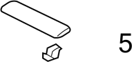 View CABRIO HINGE INNER. Flap hinge.  Full-Sized Product Image 1 of 2