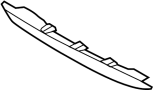 Image of Valance Panel (Lower). Valance Panel. Air -. image for your 2016 Porsche 911  Carrera Black Edition Convertible 