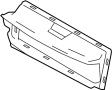 Image of Radiator Support Air Duct (Front, Rear, Upper) image for your 2017 Porsche Cayenne   