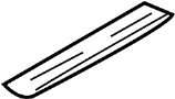 View Trunk Trim Panel Insulator Full-Sized Product Image 1 of 3