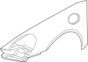 Image of Fender (Front) image for your Porsche 718 Boxster  