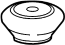 Image of Suspension Strut Mount Cap image for your 2016 Porsche Boxster   
