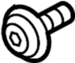 View Screw. Bolt. Panel. (Front) Full-Sized Product Image
