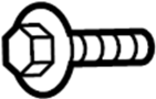 View Screw. Latch. Bolt.  Full-Sized Product Image