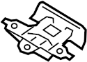 View Convertible Top Lock Pad Full-Sized Product Image