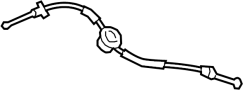 View Door Latch Cable Full-Sized Product Image