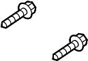 View Screw. Handle. Interior. Door. Pull. inside. OVAL - HEAD 4X16.  Full-Sized Product Image