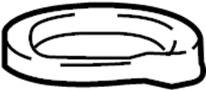 View Coil Spring Insulator (Upper, Lower) Full-Sized Product Image 1 of 4