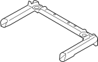 View Floor Pan Reinforcement (Front, Rear) Full-Sized Product Image