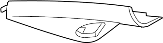 View Trim. Pillar. (Rear, Upper, Lower) Full-Sized Product Image 1 of 2