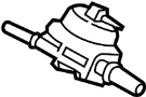 View Engine Coolant Bleeder Screw. Engine Coolant Overflow Hose Adapter. Vent valve.  Full-Sized Product Image