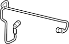 View Engine Coolant Overflow Hose (Lower) Full-Sized Product Image 1 of 2