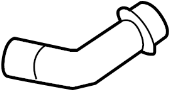 View Engine Coolant Hose (Lower) Full-Sized Product Image 1 of 6
