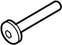 View Bolt. Pulley. Belt. Tensioner.  Full-Sized Product Image