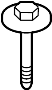 View Tail Light Screw Full-Sized Product Image