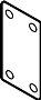 View Bumper Impact Bar Gasket Full-Sized Product Image 1 of 2