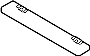 Image of Trunk Trim Panel Insulator (Front, Lower) image for your 2022 Porsche 911 3.0L 6 cylinder M/T AWD Targa 4S Targa 