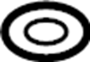 Image of Ring. Tube. Line. (Front, Rear, Upper, Lower). 13.70 x 2.50mm. A seal. image for your Porsche