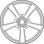 Image of Wheel image for your 2022 Porsche Macan   