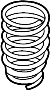 Image of Coil Spring image for your 2021 Porsche 911  Carrera Coupe 