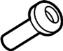 View Bolt. Screw. (Front) Full-Sized Product Image