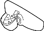 Image of Interior Rear View Mirror image for your Porsche