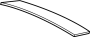 View Sunroof Molding (Rear) Full-Sized Product Image 1 of 5