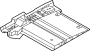 Image of Seat. Support. A mounting frame to. image for your 2024 Porsche 911 3.7L 6 cylinder A/T AWD Turbo Convertible 