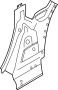Image of Body B-Pillar Reinforcement (Front, Lower) image for your 2017 Porsche 718 Boxster  S Convertible 