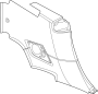 Image of Interior Quarter Panel Trim Panel (Front, Upper, Lower) image for your 2023 Porsche 911   