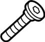View Suspension Shock Absorber Bolt (Lower) Full-Sized Product Image 1 of 5