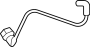 Image of PCV Valve Hose image for your 2020 Porsche Panamera  4 Sport Turismo Wagon 