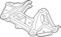 Image of Transmission Crossmember (Lower) image for your 2021 Porsche 718 Spyder   