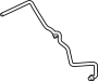 Image of Turbocharger Coolant Line. A line that carries. image for your 2013 Porsche Panamera   