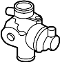 Image of Engine Coolant Control Valve image for your 2005 Porsche 911  GT3 Coupe 