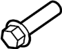 Image of Bolt. Water. Pump. Pulley. Engine. A threaded rod with a. image for your 2005 Porsche 911   