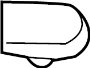 View Back Glass Wiper Arm Cap Full-Sized Product Image