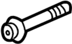 View Bolt. HEADLIGHT. Screw. Bracket. Mounting.  Full-Sized Product Image