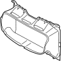 Image of Radiator Support Air Deflector image for your 2003 Porsche Cayenne   