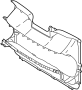 Image of Radiator Support Air Deflector image for your 2011 Porsche Cayenne   